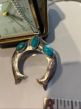 Beautiful Turquoise Stone Naja Pendant Necklace - Women Jewelry